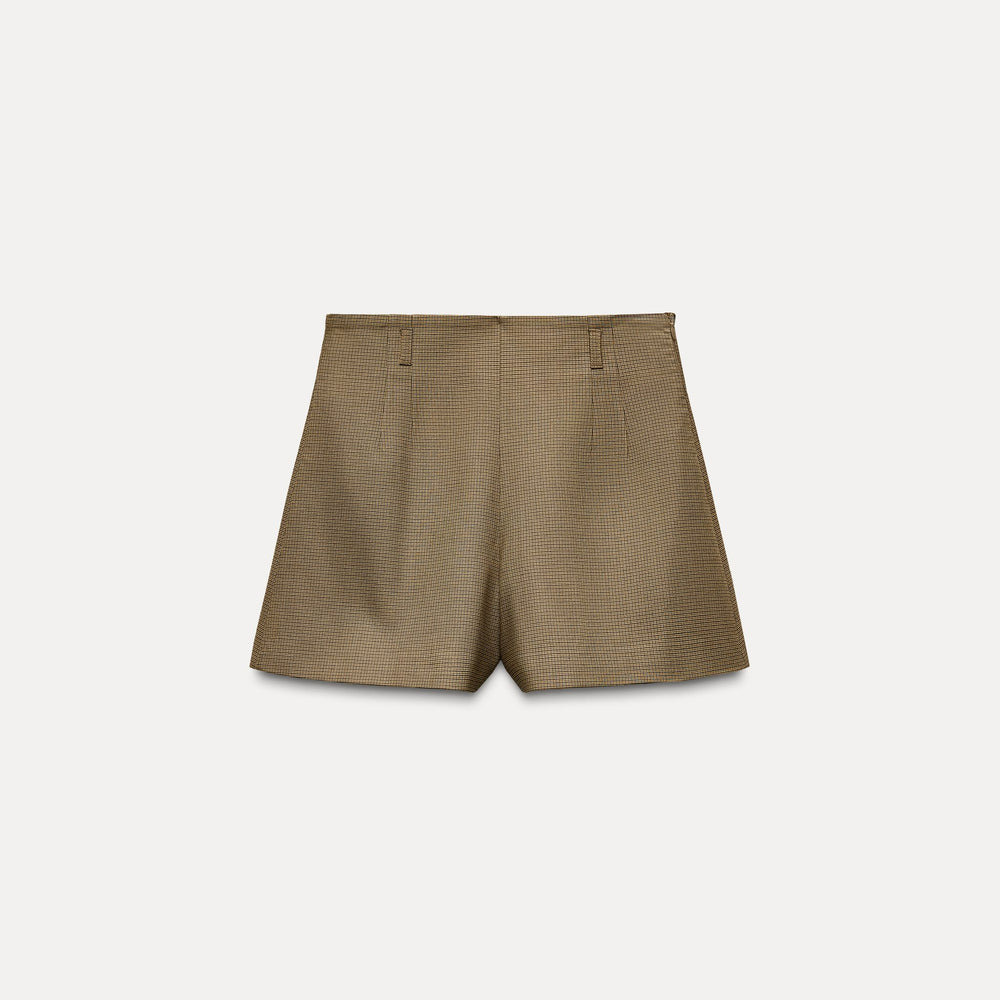 Moudda ZARA - Short taille haute carreaux - Tunisie 2