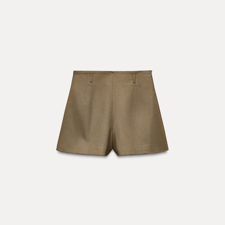 Moudda ZARA - Short taille haute carreaux - Tunisie 2