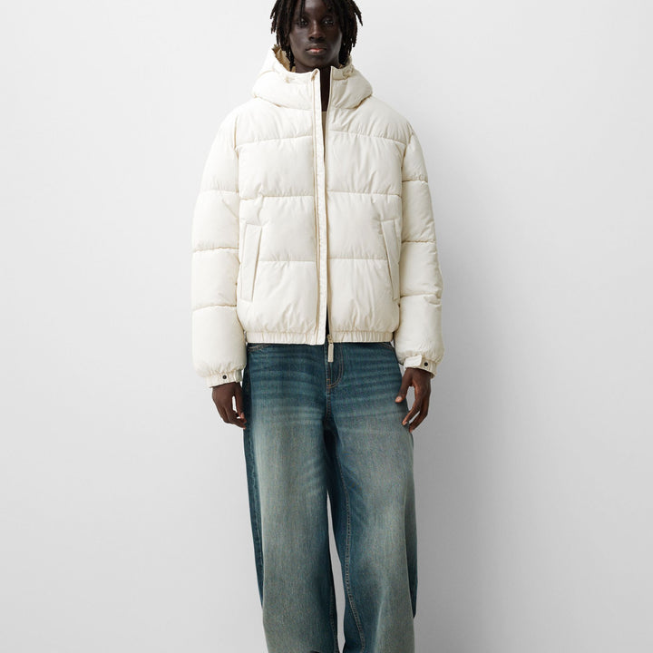 Moudda BERSHKA - Veste Technique Puffy - Capuche - Tunisie 1
