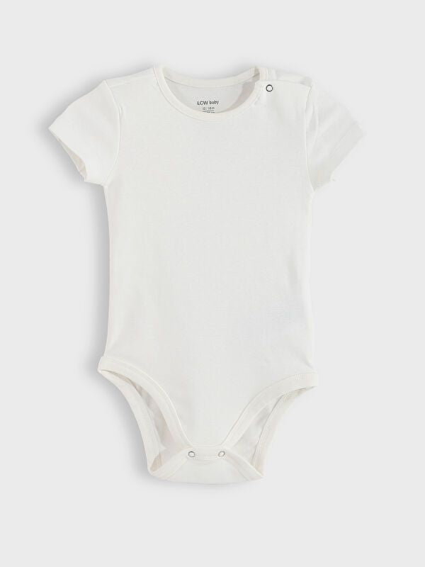 Moudda LC Waikiki - Body manches courtes Fille Ecru - Tunisie 2