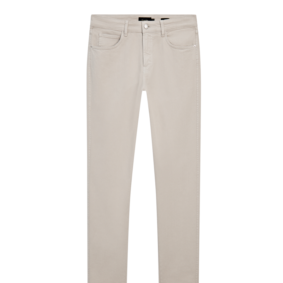 Moudda Massimo Dutti - Pantalon jean Bull denim coupe slim - Tunisie 1