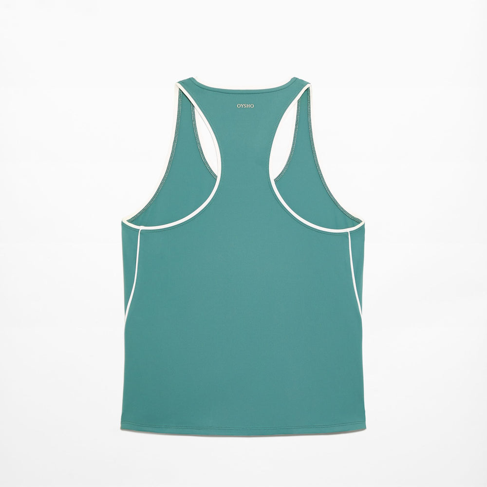 Moudda Oysho - T-Shirt Technique Padel avec Passepoil - Tunisie 2
