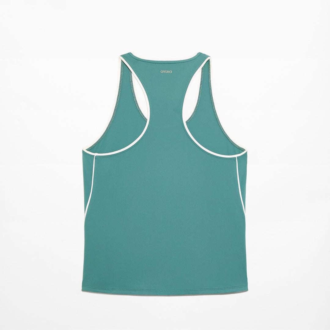 Moudda Oysho - T-Shirt Technique Padel avec Passepoil - Tunisie 2