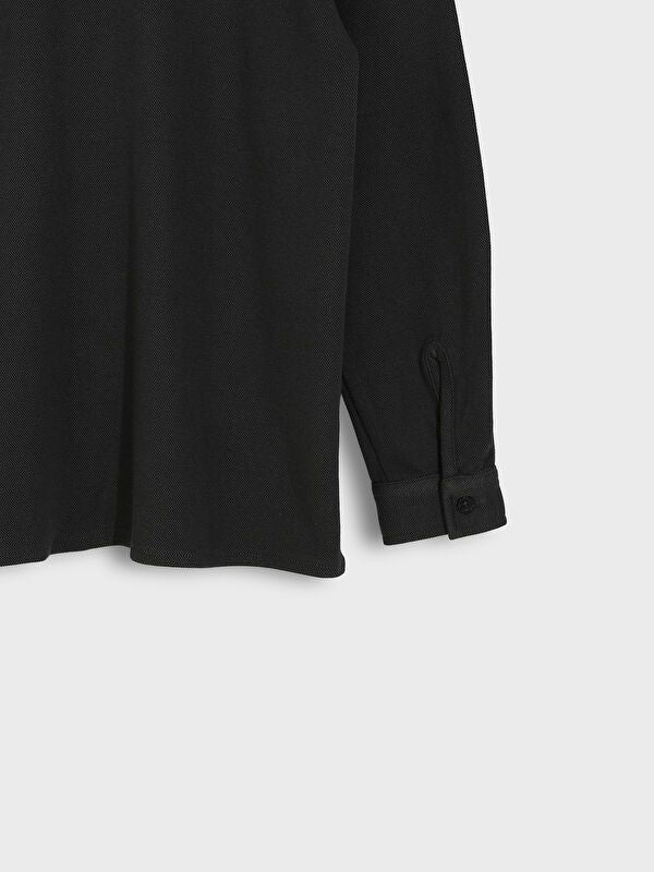 Moudda LC Waikiki - Chemise tissée manches longues Garçon Anthracite - Tunisie 3