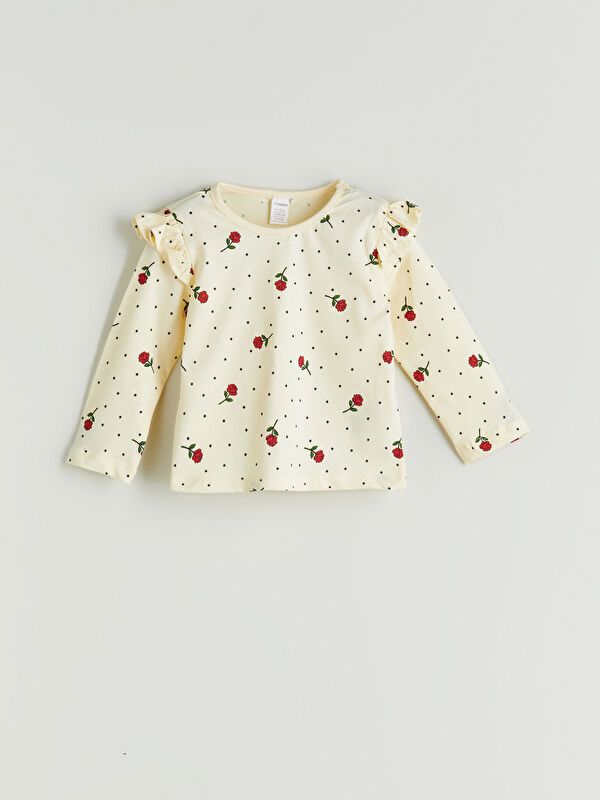 Moudda LC Waikiki - Ensemble jersey Fille Imprimé écru - Tunisie 2