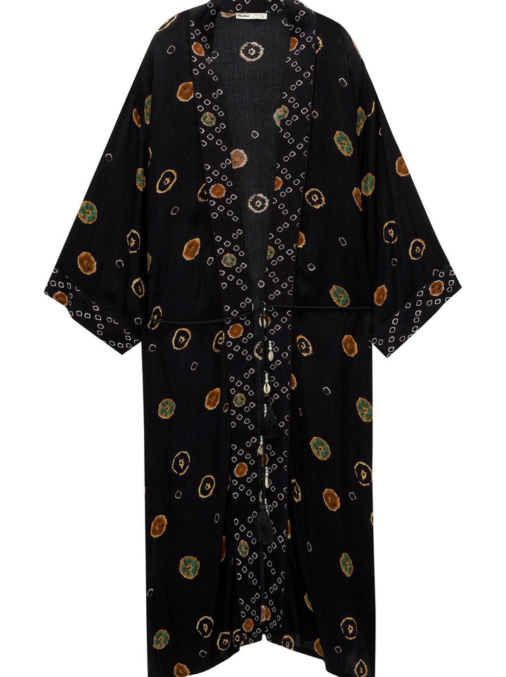 Moudda PULL & BEAR - Kimono Long Fluide Yeux - Tunisie 1