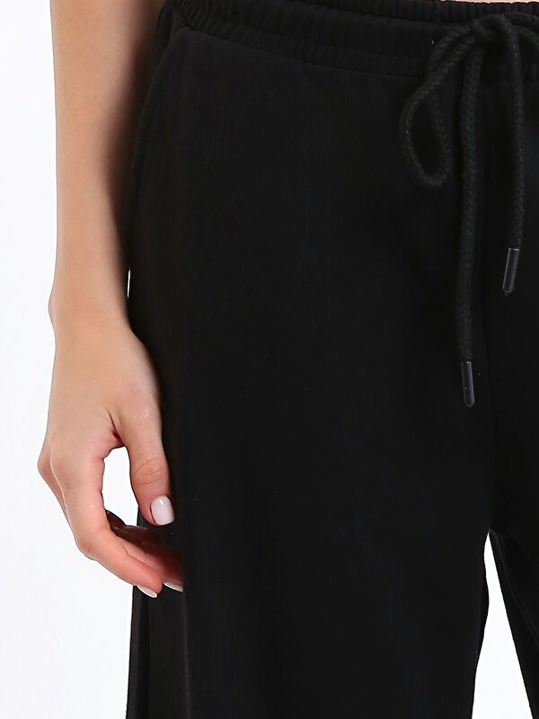 Moudda LC Waikiki - Pantalon en jersey Femme Noir - Tunisie 3