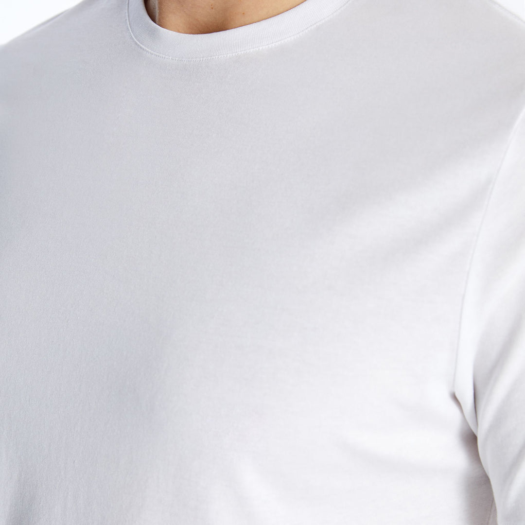 Moudda LC Waikiki - T-shirt jersey col rond manches courtes Homme Buxe blanc - Tunisie 3