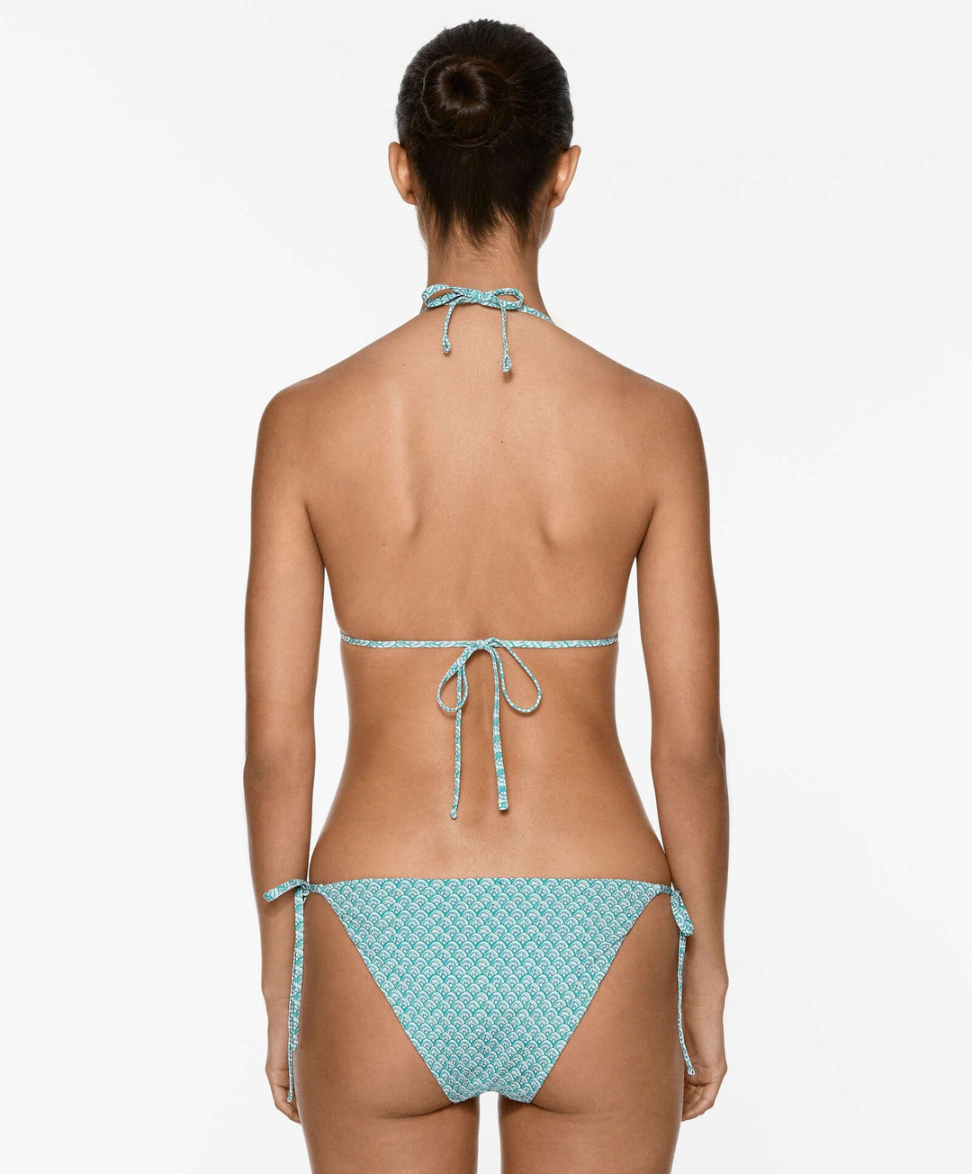 Moudda Oysho - Culotte Triangle Mousse Sans Armatures Sceau Turquoise - Tunisie 6