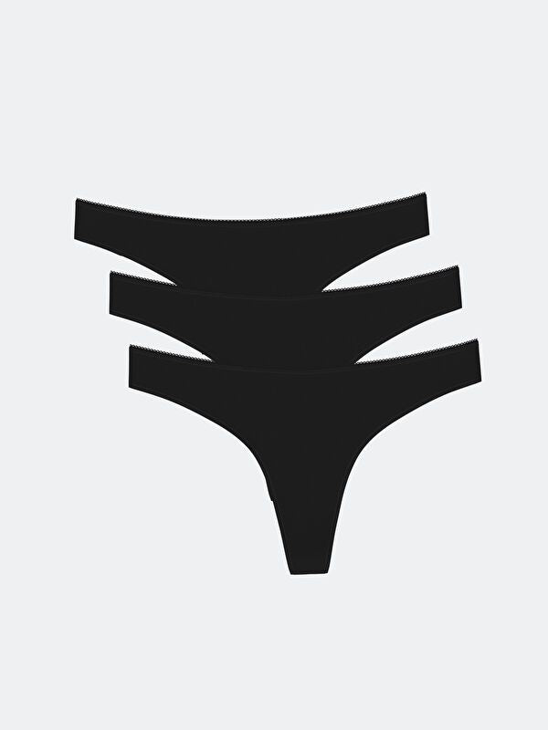 Moudda LC Waikiki - Slip basique Femme Noir - Tunisie 2