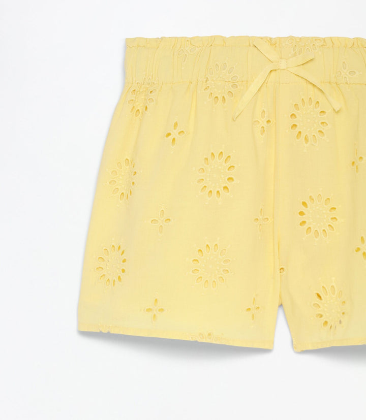 Moudda Lefties - Short Broderie Suisse - Double Gaze Fille - Tunisie 4