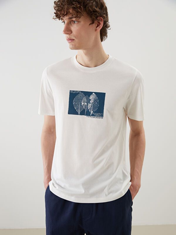 Moudda LC Waikiki - T-shirt imprimé manches courtes en jersey pour Homme - Tunisie 1