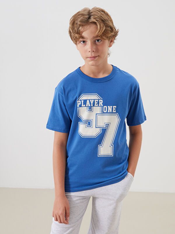Moudda LC Waikiki - T-shirt manches courtes en jersey pour Garçon - Tunisie 5