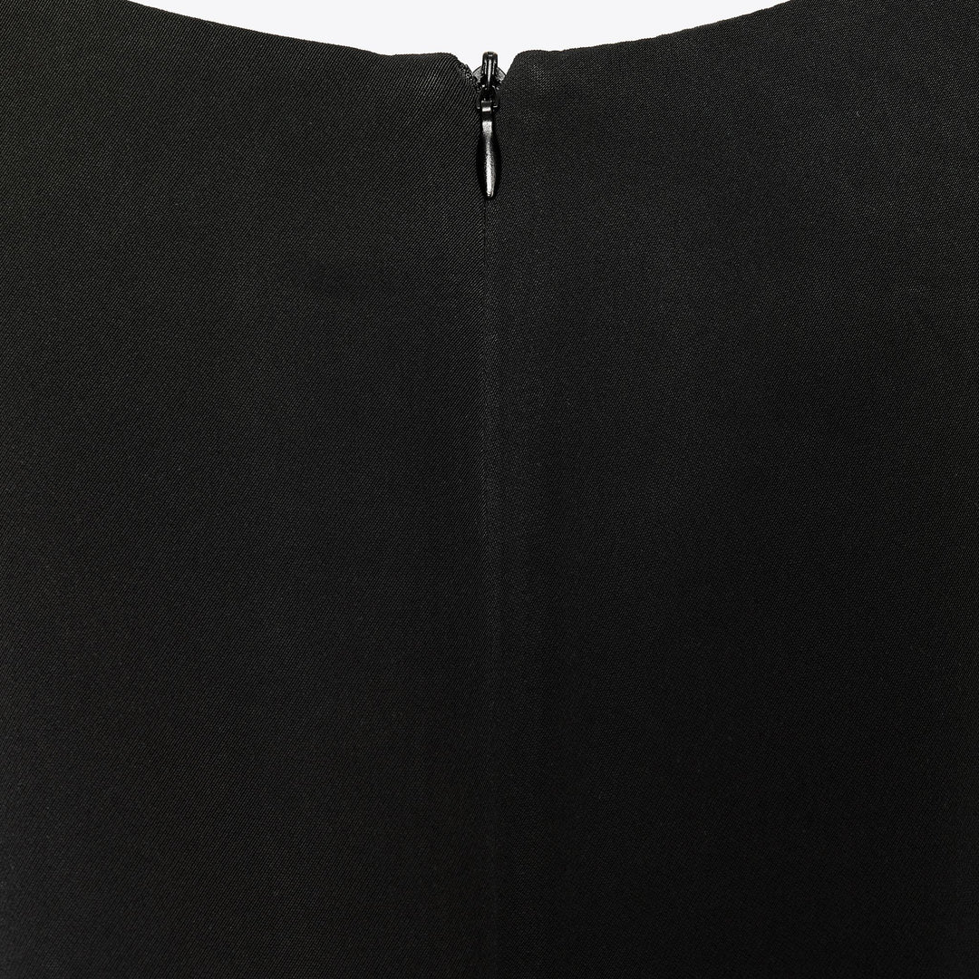 Moudda ZARA - Robe Midi Crêpe - Boucle & Noir Brillant - Tunisie 3