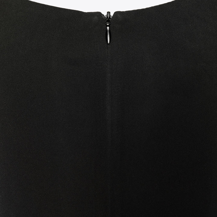 Moudda ZARA - Robe Midi Crêpe - Boucle & Noir Brillant - Tunisie 3