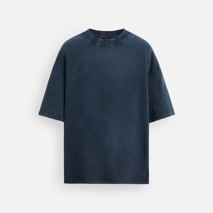 Moudda ZARA - T-Shirt Relax - Lavé & Interlock - Tunisie 1