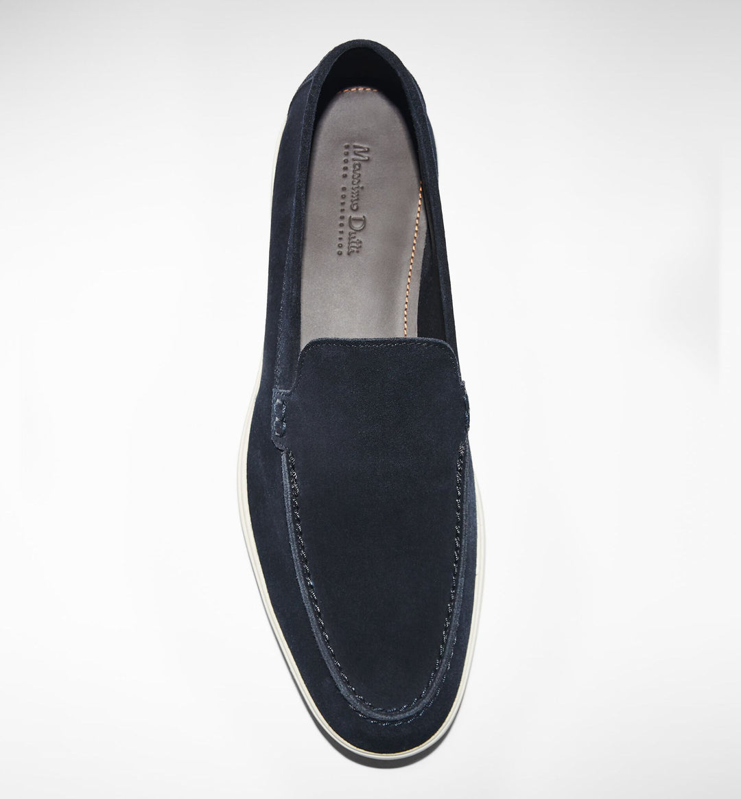 Moudda Massimo Dutti - Mocassin daim bleu - Tunisie 1
