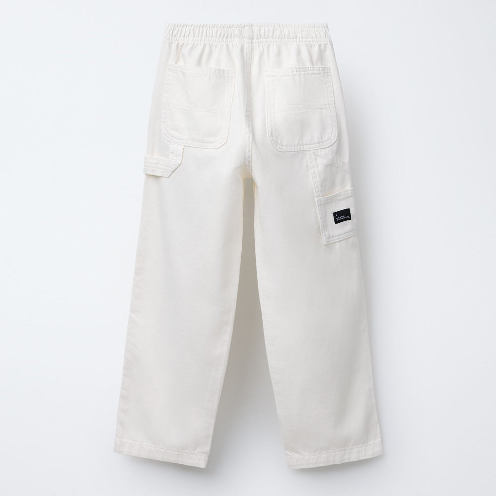 Moudda ZARA - Pantalon Denim Worker - Fluide & Écru (Ramadan) - Tunisie 2