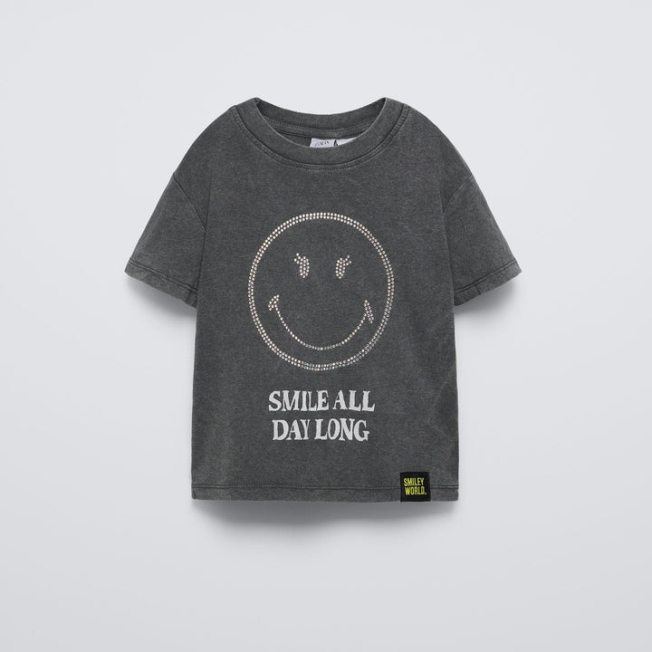 Moudda ZARA - T-shirt Smiley strassé - Tunisie 2