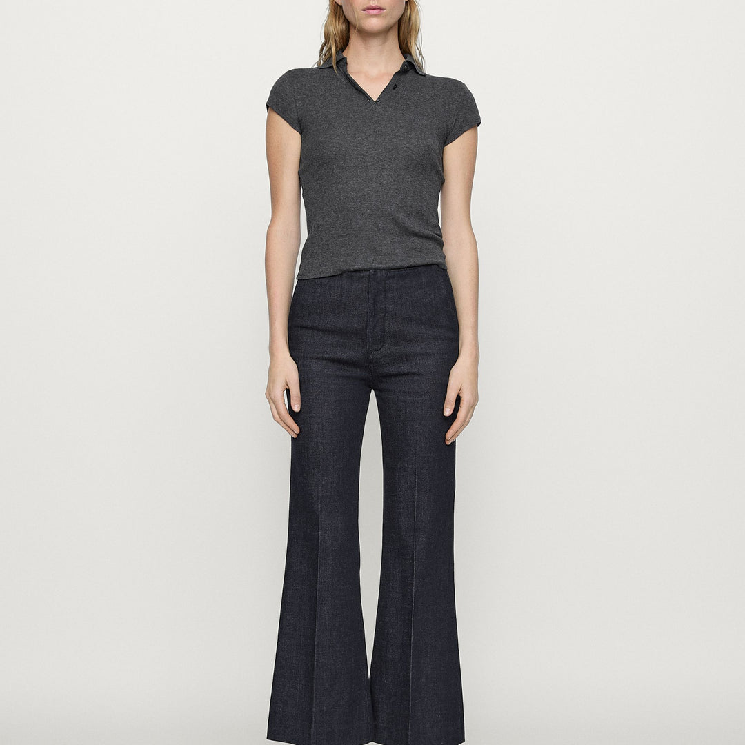Moudda Massimo Dutti - Jean taille mi-haute évasé rinçé - Tunisie 8