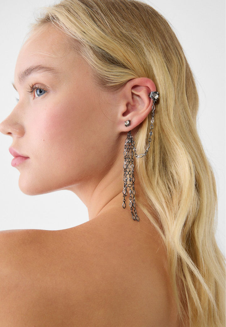 Moudda STRADIVARIUS - Boucle d'Oreille Ear Cuff Bijou - Tunisie 5