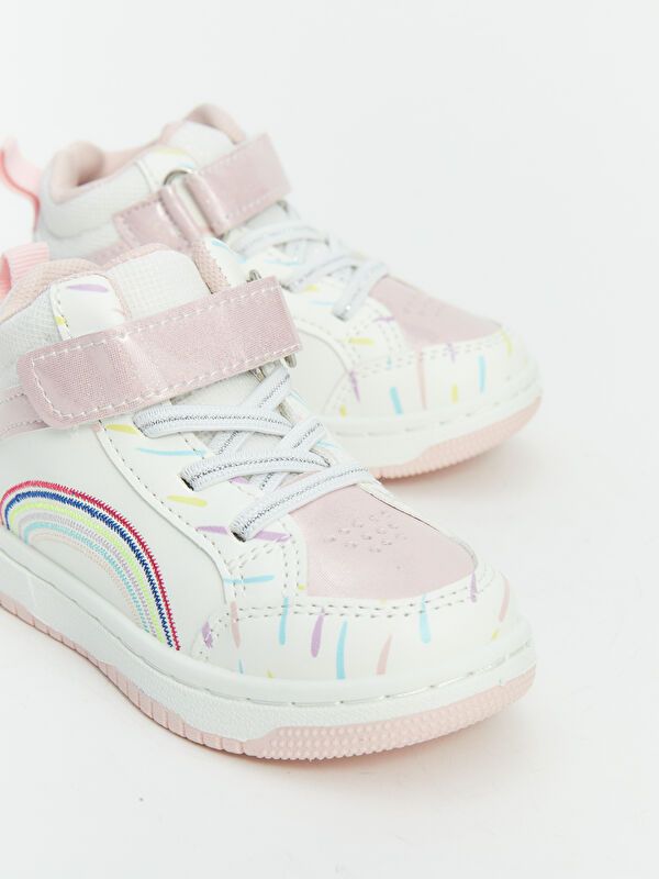 Moudda LC Waikiki - Chaussures casual montantes Fille Imprimé blanc - Tunisie 3