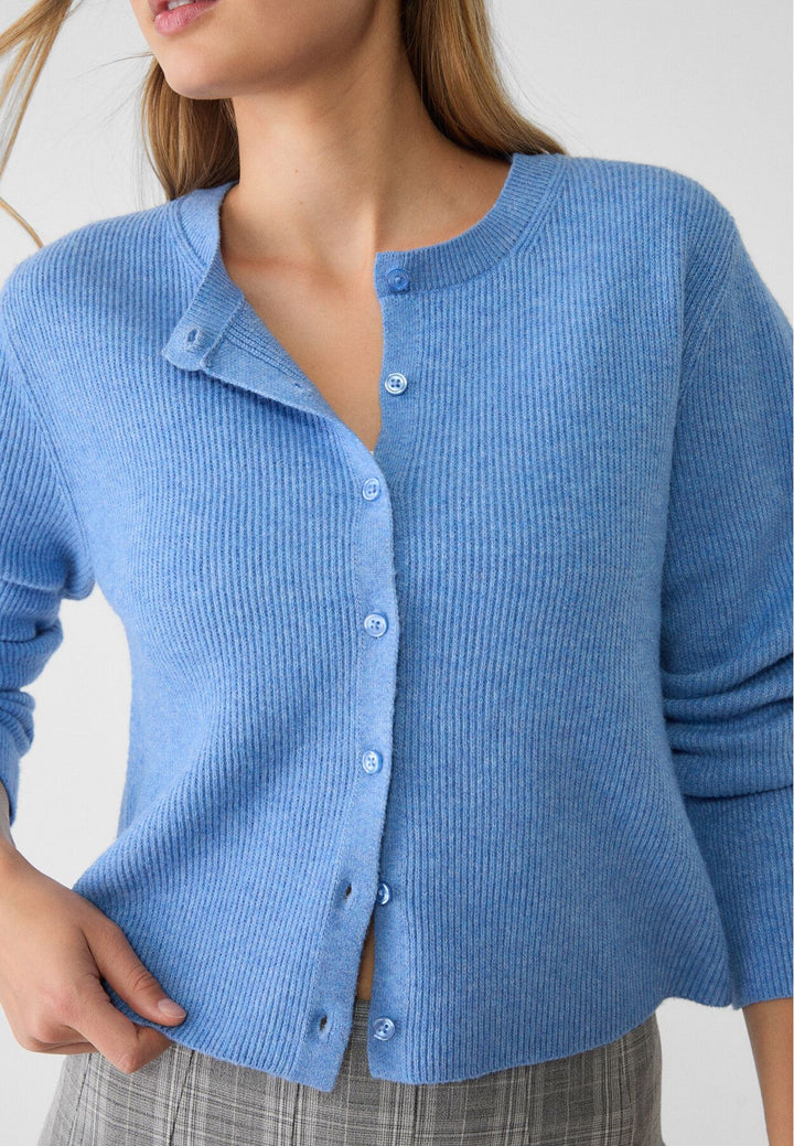 Moudda STRADIVARIUS - Cardigan en Maille Rib Enfeutré - Tunisie 4