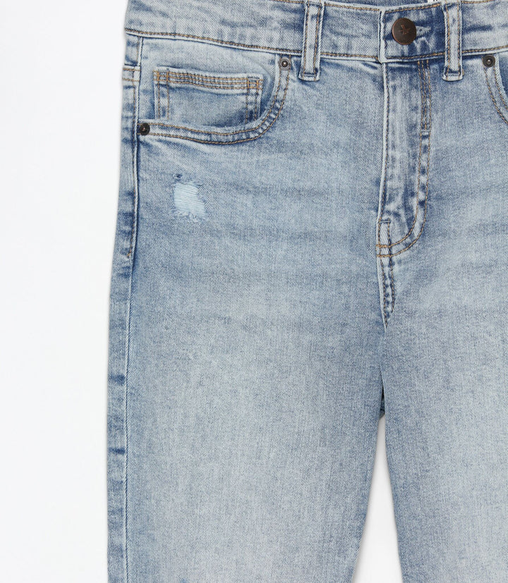 Moudda Lefties - Pantalon Denim Skinny - Effet Déchiré Garçon - Tunisie 4