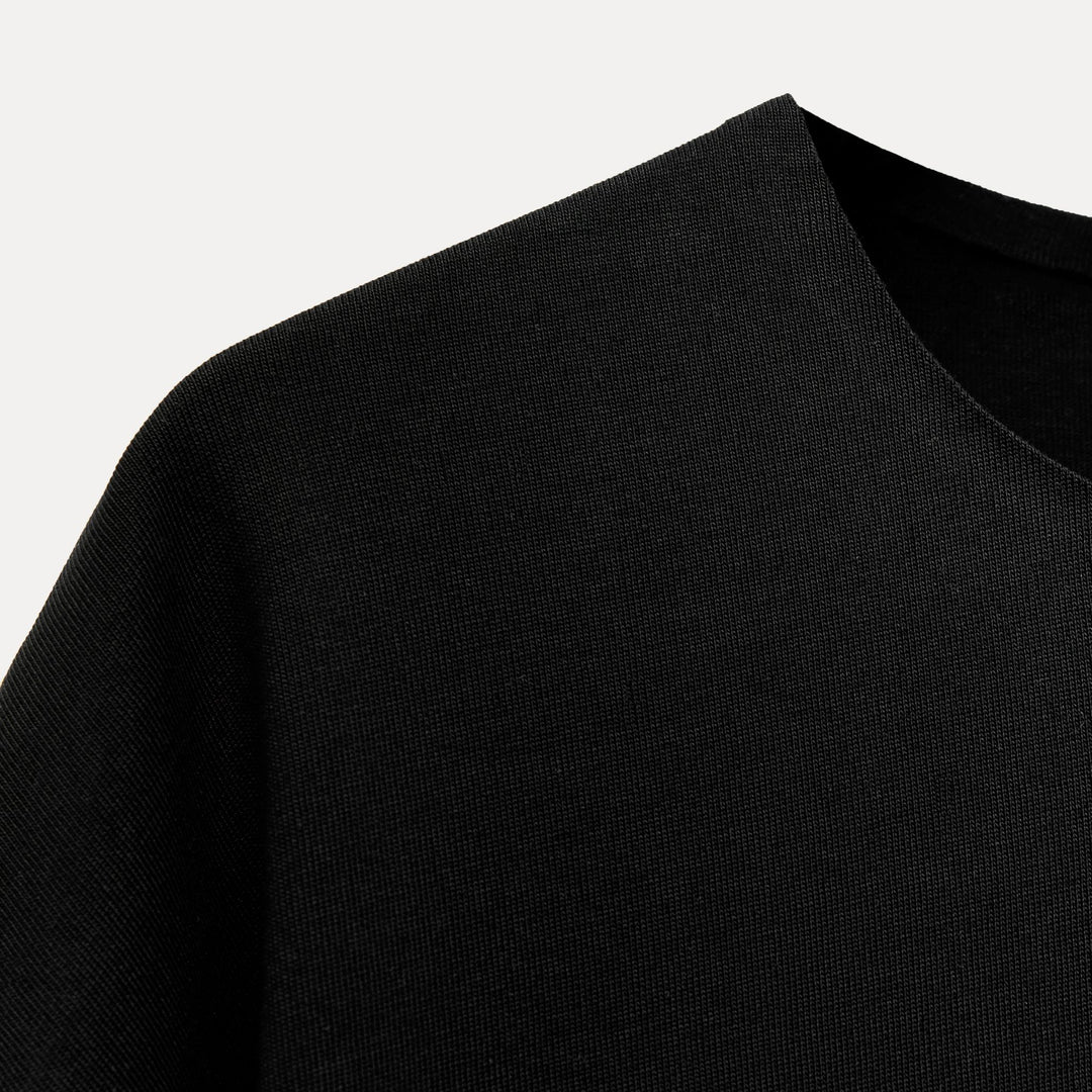 Moudda ZARA - T-shirt Coton Manches Longues Clean - Tunisie 3