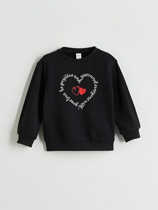 Moudda LC Waikiki - Pack sweatshirt jersey Fille Noir - Tunisie 2