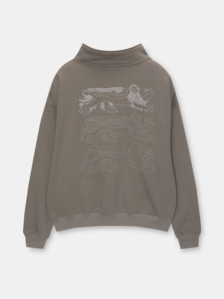 Moudda PULL & BEAR - Sweat Demi-Fermeture Bad Ideas 04 avec Broderie - Tunisie 1