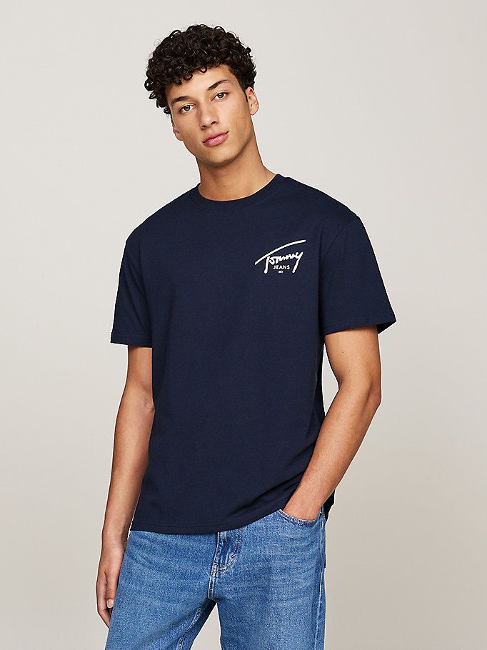 Moudda Tommy Hilfiger - Tshirt À Col Ras Du Cou Et Logo Signature  - Tunisie 1