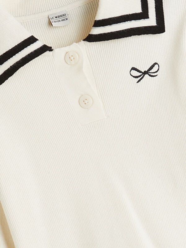 Moudda LC Waikiki - Pull en tricot Fille Ecru - Tunisie 2