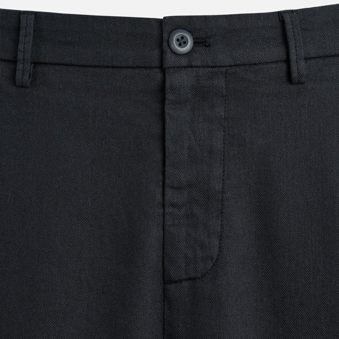 Moudda ZARA - Pantalon Coton/Lin - Marine (Lac Bleu & Aigrette) - Tunisie 3