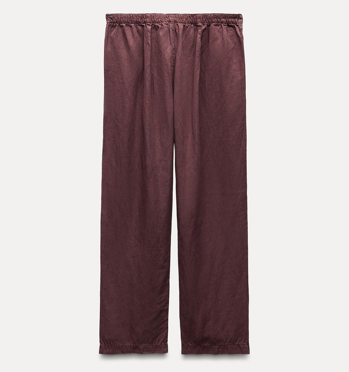 Moudda ZARA - Set pantalon lin pyjama - Tunisie 1