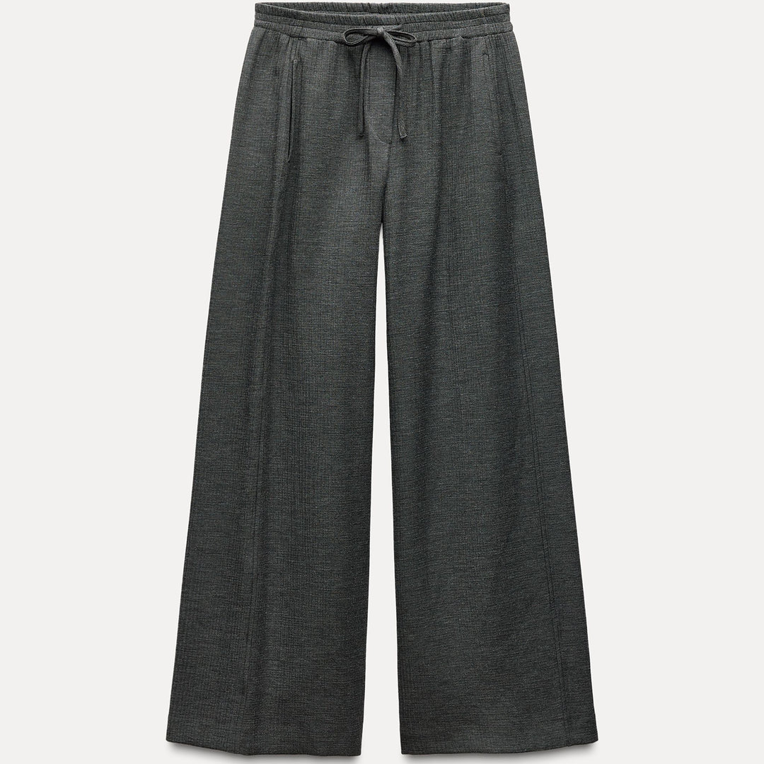 Moudda ZARA - Pantalon large gris garza - Tunisie 1