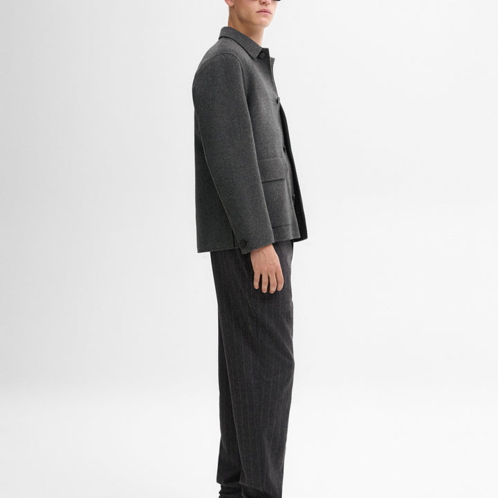 Moudda Massimo Dutti - Pantalon laine flanelle rayé - Tunisie 8