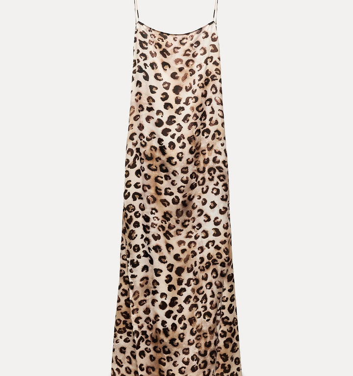 Moudda ZARA - Robe de soie imprimée animalier - Tunisie 1