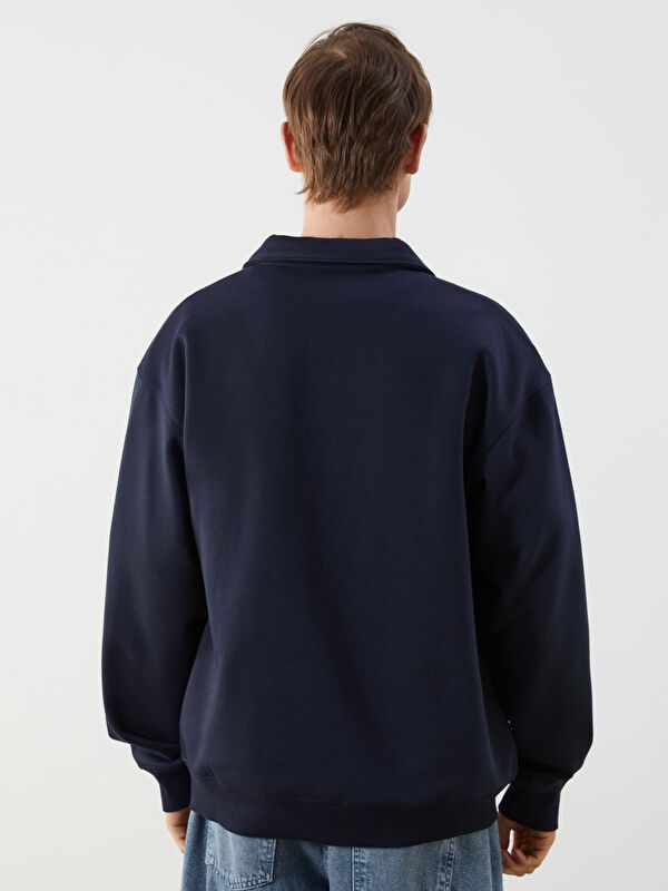 Moudda LC Waikiki - Sweatshirt en jersey Homme Marine - Tunisie 4