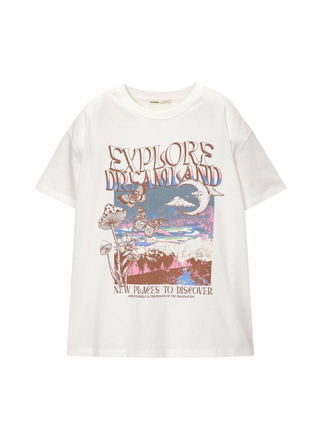Moudda PULL & BEAR - Body Graphique Ésotériques Montagnes - Tunisie 5