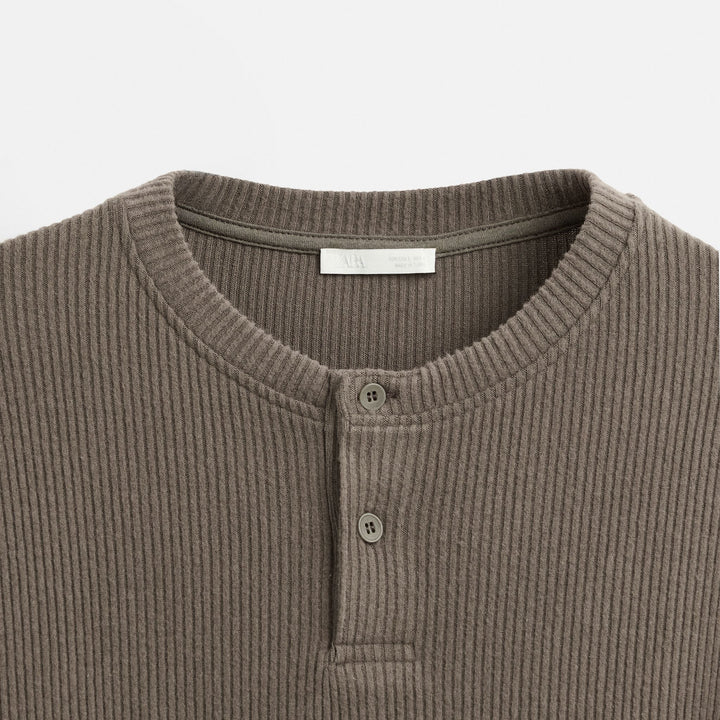 Moudda ZARA - T-Shirt Henley - Côtes - Tunisie 3