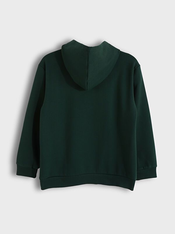 Moudda LC Waikiki - Sweatshirt en jersey Garçon Vert foncé - Tunisie 2