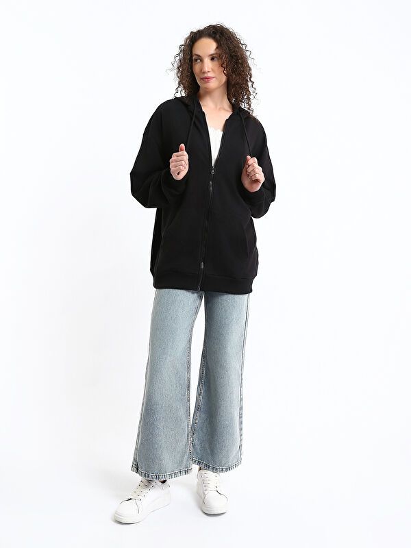 Moudda LC Waikiki - Cardigan en jersey Femme Noir - Tunisie 2