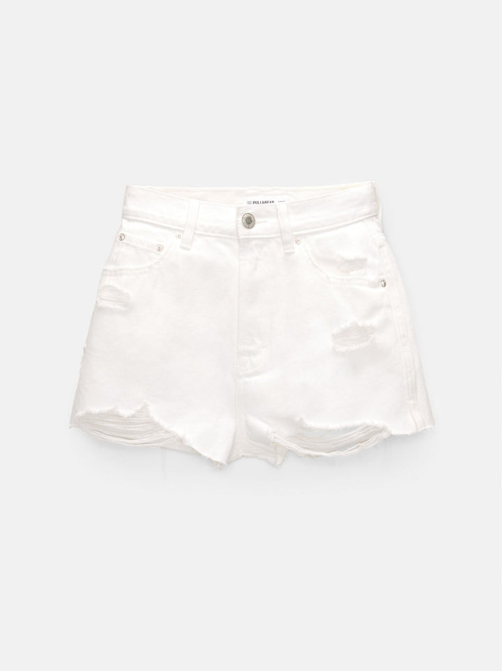 Moudda PULL & BEAR - Short Mom Déchiré - Tunisie 5