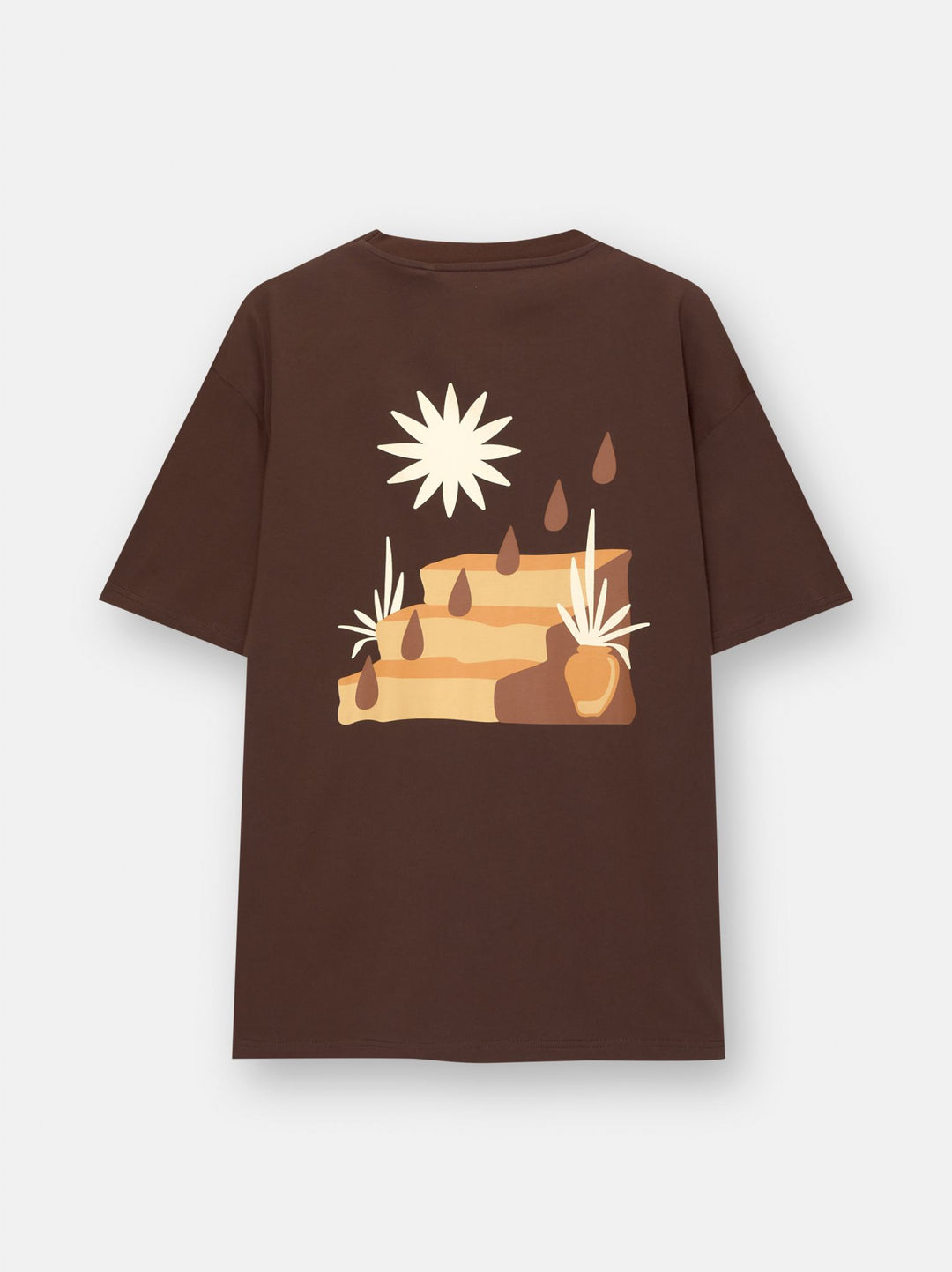 Moudda PULL & BEAR - T-Shirt Demi-Manches Desierto Escalera Spécial ADHA - Tunisie 1