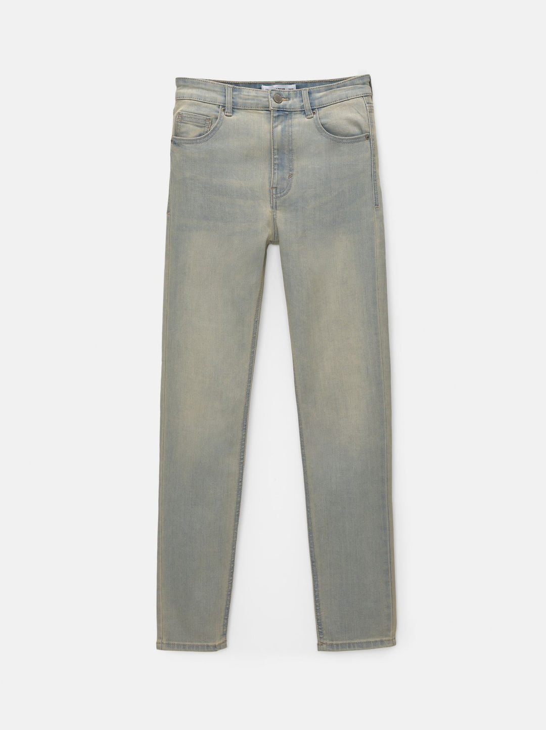 Moudda PULL & BEAR - Pantalon Skinny Taille Haute Blanc - Tunisie 2