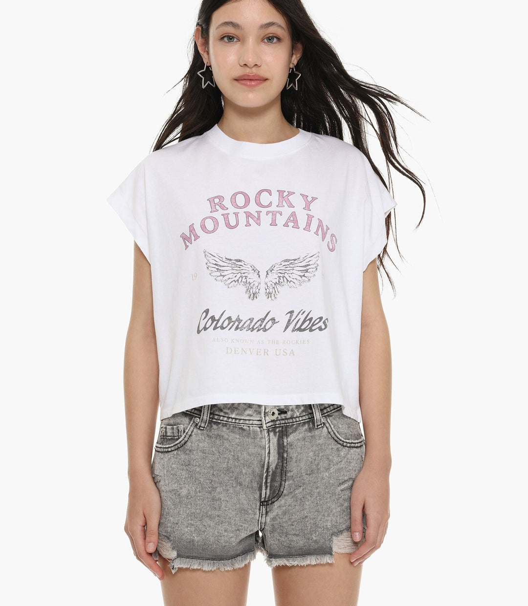 Moudda Lefties - T-Shirt Slub Jersey - Imprimé Lavé Fille D4 - Tunisie 2