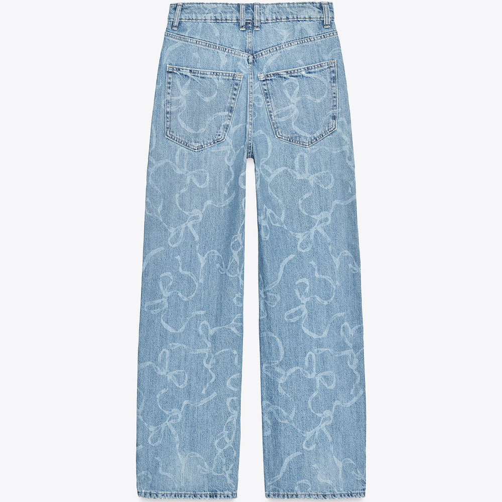 Moudda ZARA - Pantalon Baggy - Taille Moyenne & Nœuds - Tunisie 2