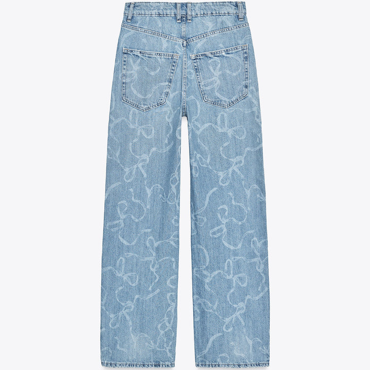 Moudda ZARA - Pantalon Baggy - Taille Moyenne & Nœuds - Tunisie 2