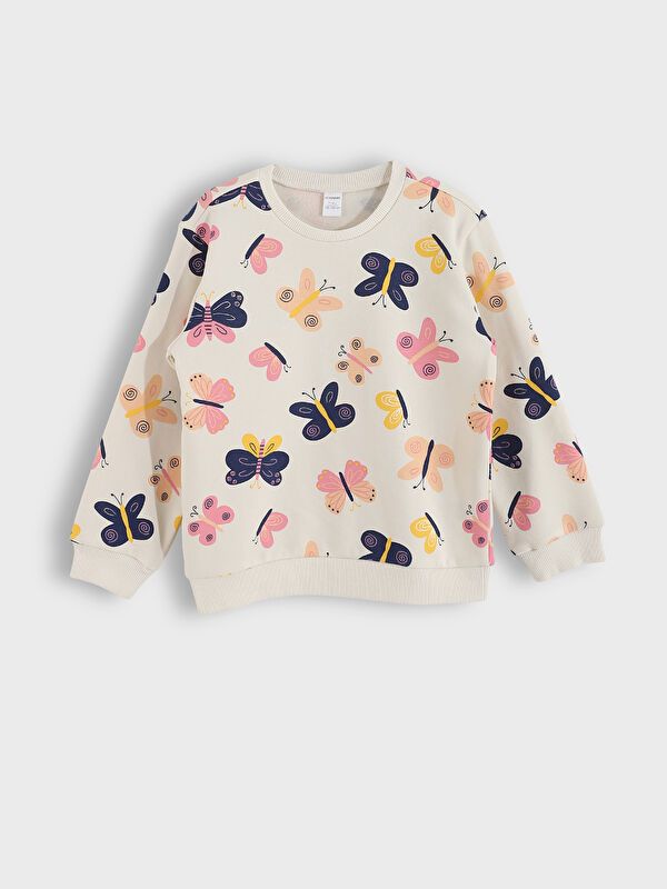 Moudda LC Waikiki - Pack sweatshirt jersey Fille Rose - Tunisie 3